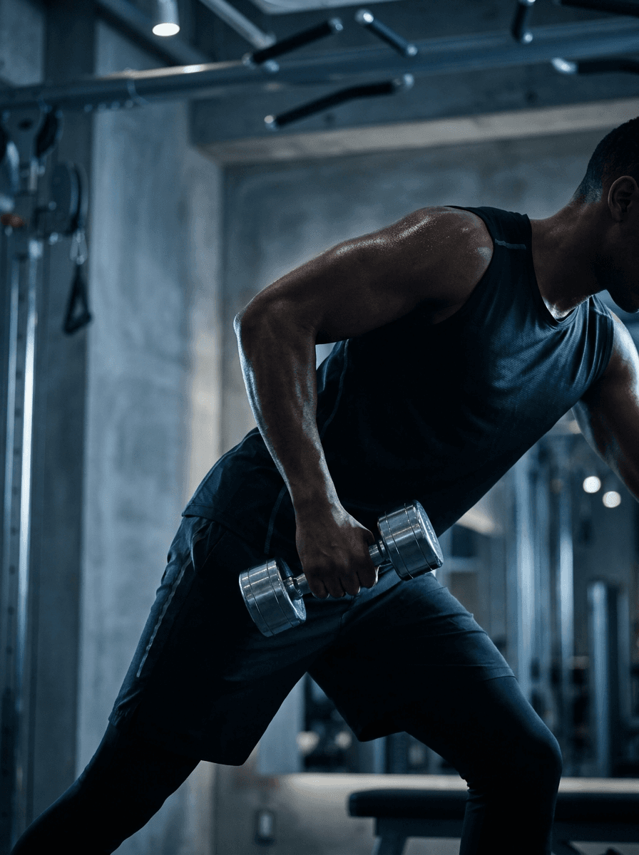 Atleta entrenando en Emperator's Gym